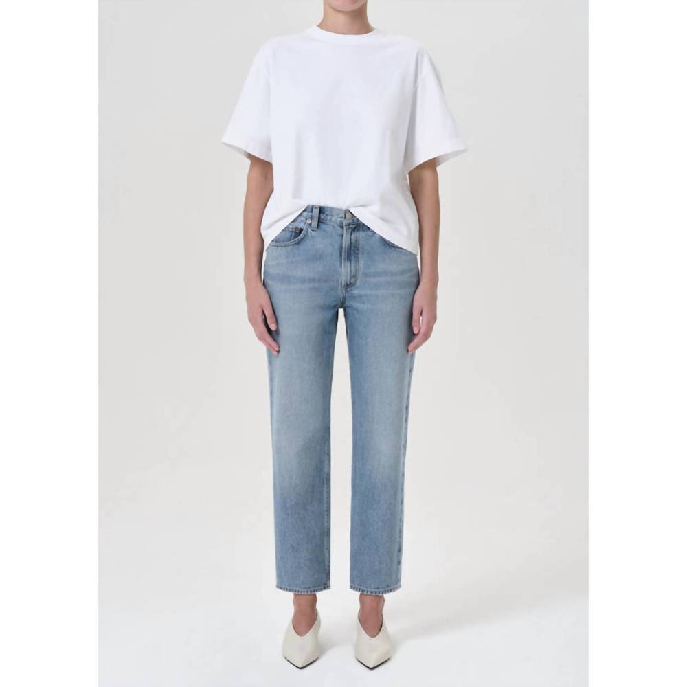 Agolde Valen Mid Rise Vintage Straight Jeans - Picture 2 of 4